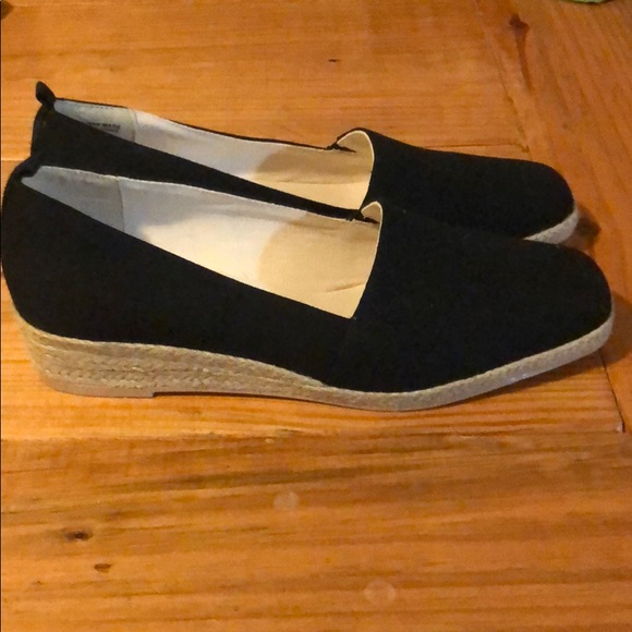 Karen Scott Shoes - Karen Scott Black Maggie Espadrilles